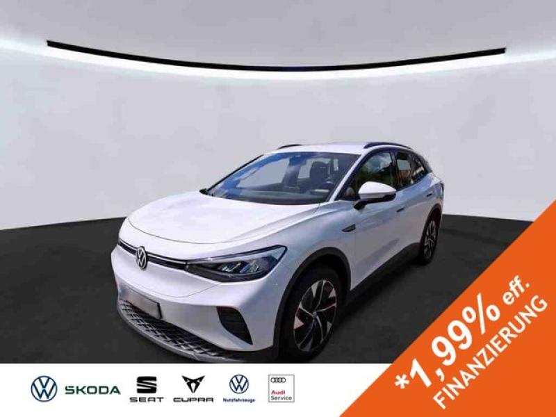 VW  ID.4 PRO PERF. 82 kWh +WÄPU +AHK +CARPLAY +19" +, Gletscherweiß Metallic