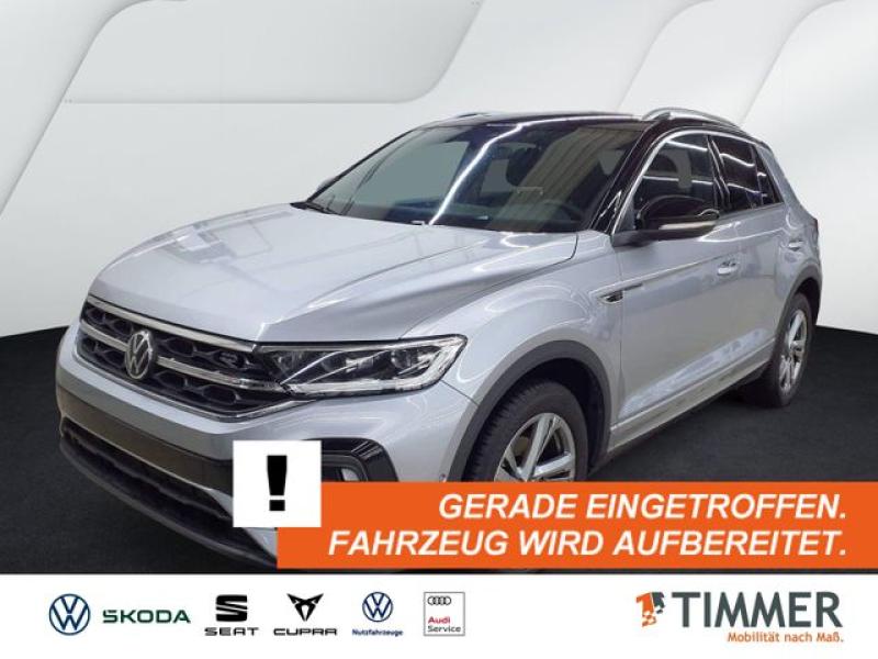 VW  T-Roc 1.5 TSI DSG R-LINE +AHK +LED +RKAM +ACC +A, Pyritsilber Metallic