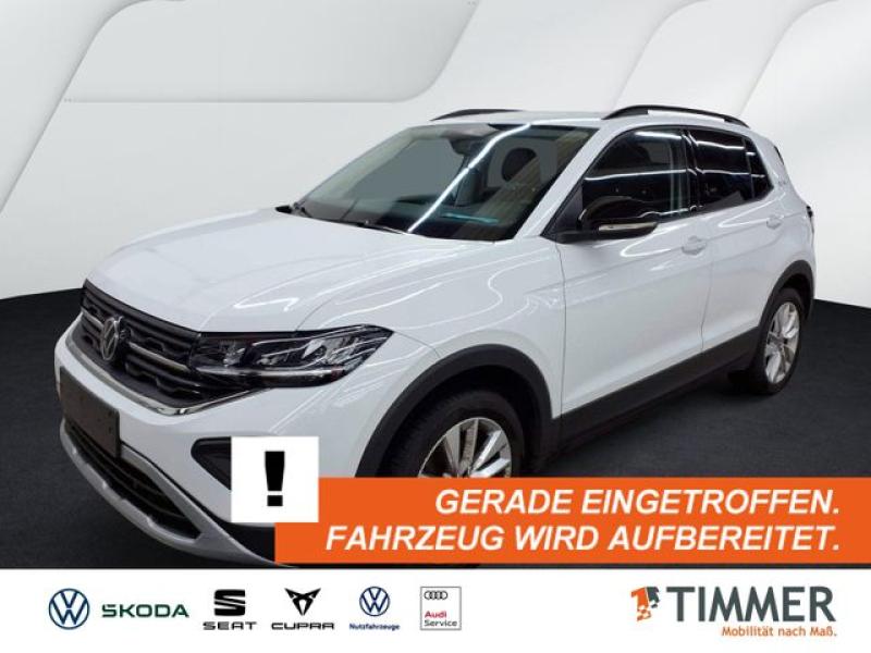VW  T-Cross 1.0 TSI GOAL +LED +ACC +APP +LM +NAVI +S, Pure White