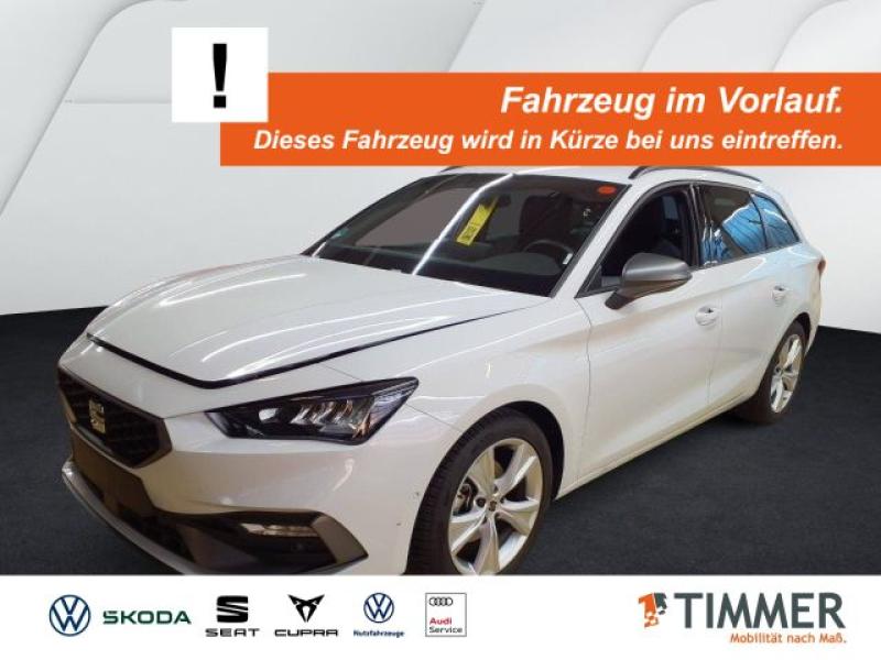 SEAT  Leon SP FR 1.5eTSI 110kW (150PS)*DSG*ACC*RFK*SHZ, Glacial Weiß Metallic