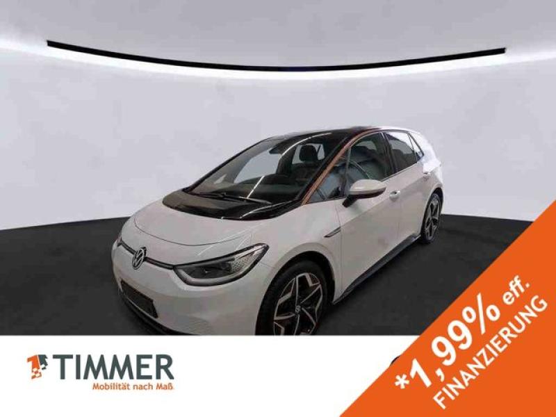 VW  ID.3 PRO 62 kWh +360° +MATRIX +ACC +CARPLAY +19", Gletscherweiß Metallic