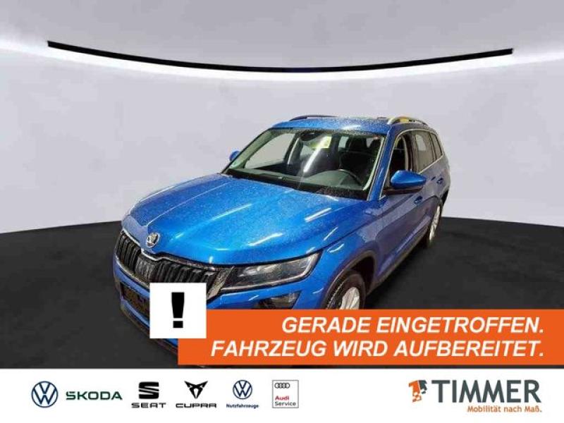 SKODA  Kodiaq 1.5 TSI DSG STYLE +AHK +LED +RKAM +NAVI +, Race Blau Metallic