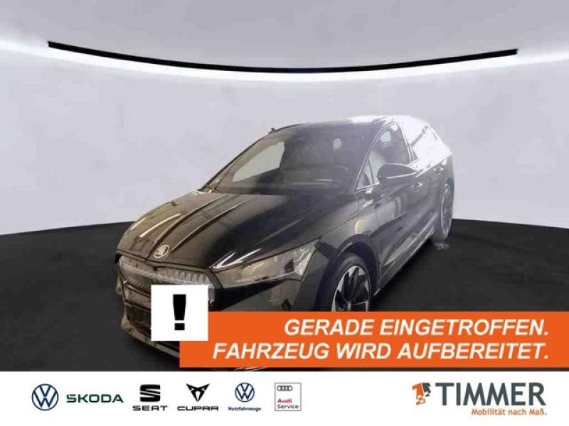 SKODA  Enyaq iV 80 4x4 SPORTLINE +PANO +360° +HuD +21", Black Magic Perleffekt