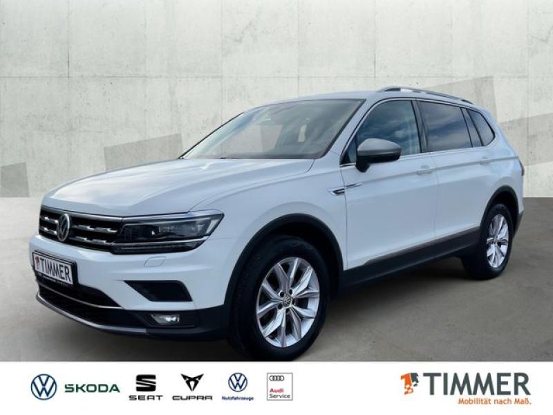 VW  Tiguan Allspace 2.0 TDI DSG Highl. 4x4 *7 Sitze*, weiß