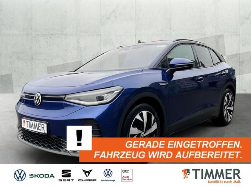 VW  ID.4 PRO PERF. 82 kWh +WÄPU +AHK +CARPLAY +20" +, Blue Dusk Metallic