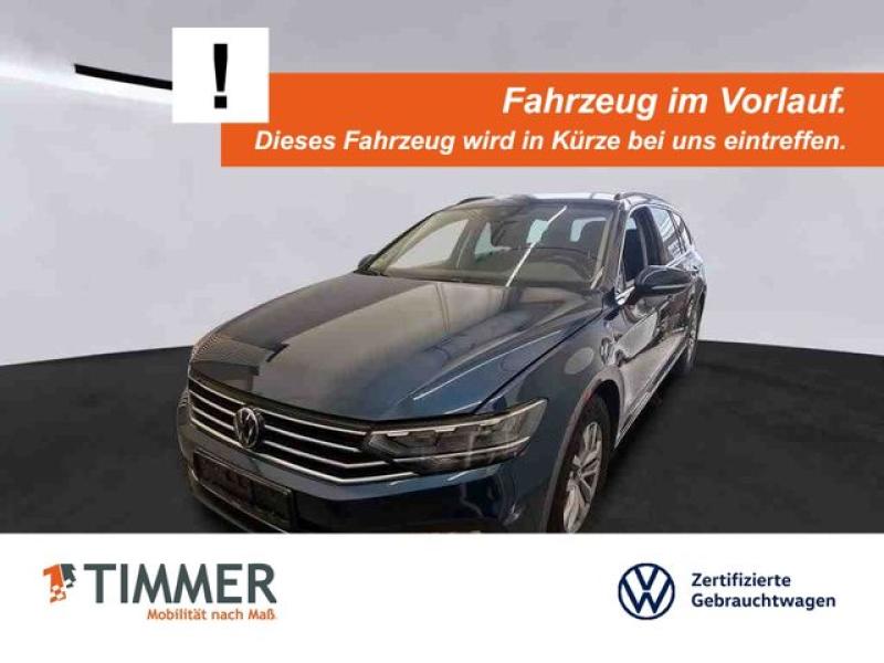 VW  Passat Variant 2.0 TDI DSG BUSINESS +AHK +LED +A, Aquamarinblau Metallic