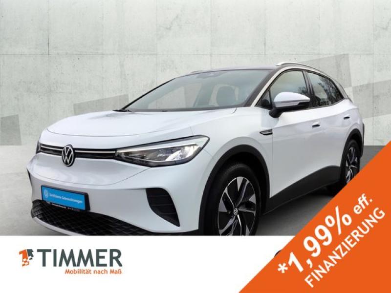 VW  ID.4 PRO PERF. 82 kWh EXT. STYLE +WÄPU +19" +CAR, Gletscherweiß Metallic