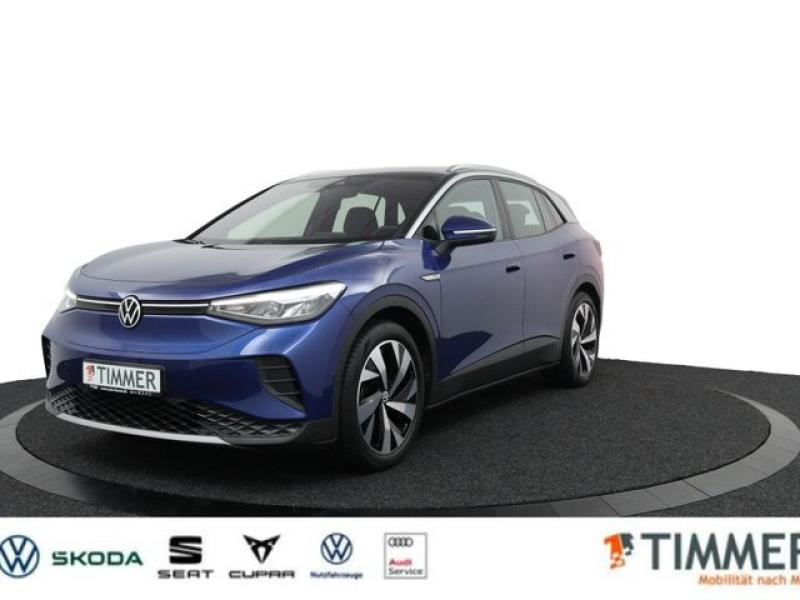 VW  ID.4 PRO PERF. 82 kWh +AHK +LED +RKAM +LM +ACC+, Blue Dusk Metallic