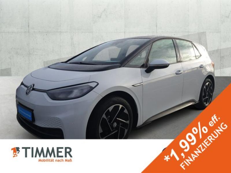 VW  ID.3 PRO PERF. 62 kWh LIFE +WÄPU +LED +ACC +CARP, Gletscherweiß Metallic