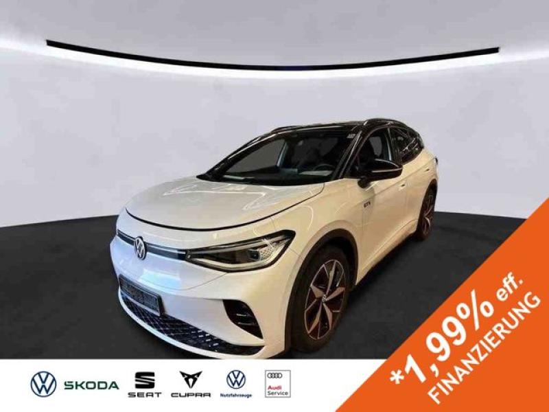 VW  ID.4 GTX 4x4 82 kWh +AHK +IQ.LIGHT +PANO +RKAM +, Gletscherweiß Metallic