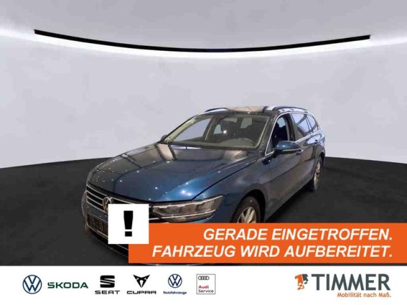 VW  Passat Variant 1.5 TSI DSG BUSINESS +AHK +LED +A, Aquamarinblau Metallic