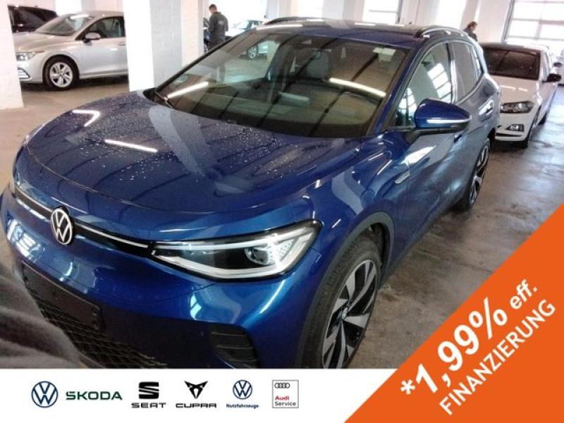 VW  ID.4 PRO PERF. 82 kWh +WÄPU +AHK +CARPLAY +20" +, Blue Dusk Metallic