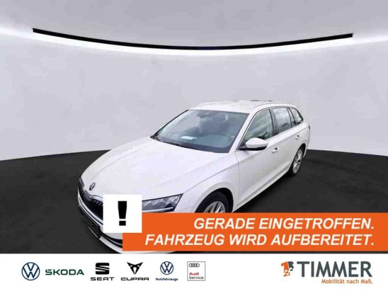 SKODA  Octavia Combi 2.0 TDI STYLE +AHK +LED +NAVI +SHZ, Candy Weiss