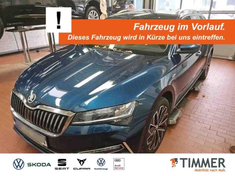 SKODA  Superb Combi 2.0 TDI DSG L&K +AHK +CANTON +360°, Lava Blau Metallic