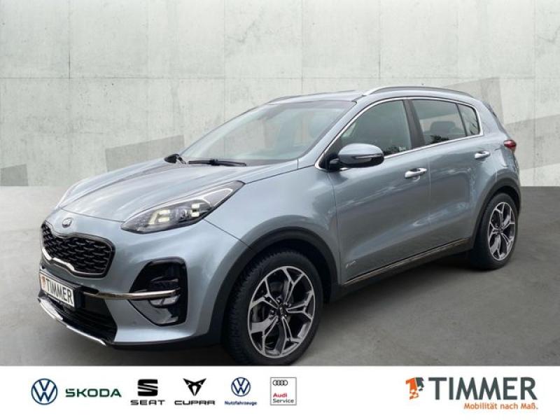 KIA  Sportage 1.6 CRDi GT-Line 4WD *LEDER*SOUND*SITZB, Lunarsilber Metallic