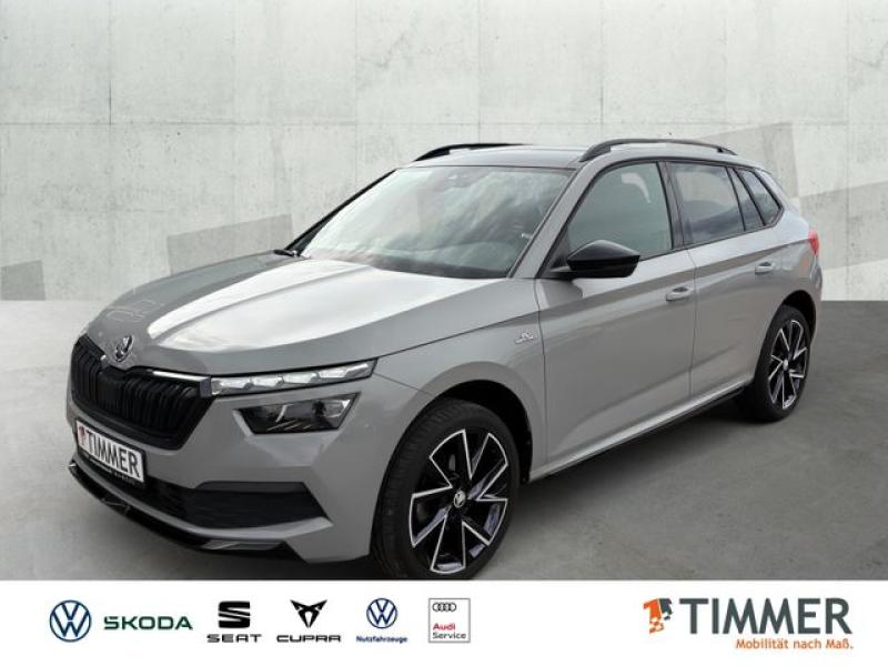 SKODA  Kamiq 1.0 TSI Monte Carlo *PANO *LED *APP *SHZ *, Steel-Grey