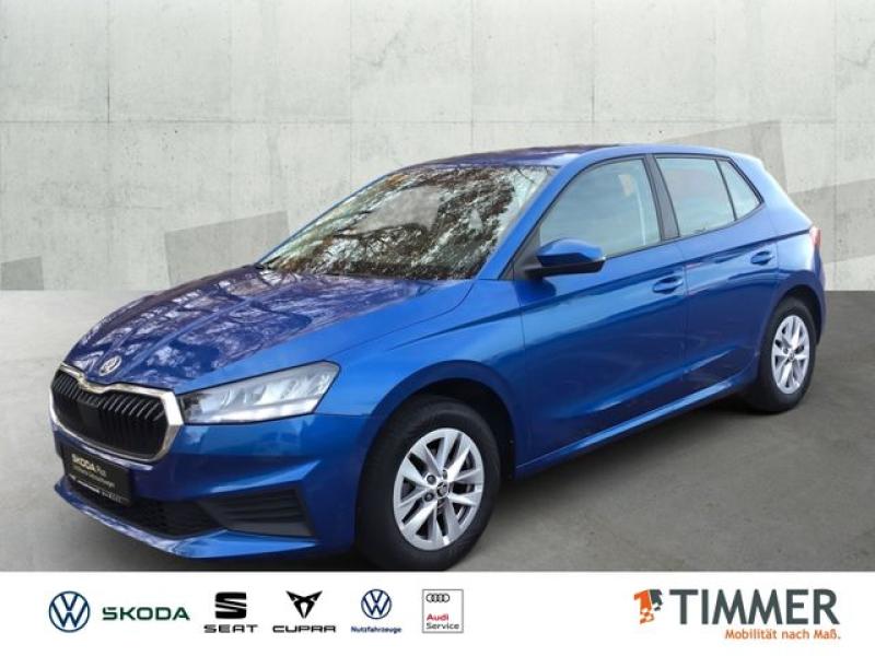 SKODA  Fabia 1.0 ACTIVE *LED *SHZ *KLIMA *DAB *PDC *ALU, Race Blau Metallic