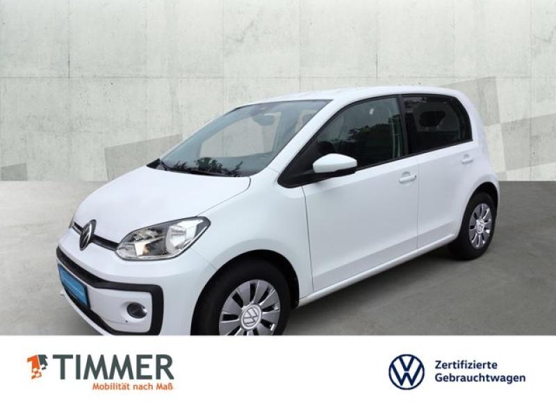 VW  up! 1.0 MOVE *4-TÜR *SHZ *KLIMA *TELEFON *DAB+ *, Pure White