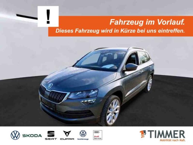 SKODA  Karoq 2.0 TDI STYLE +TEMPO +NAVI +LM +SHZ +CLIMA, Quarz-Grau Metallic