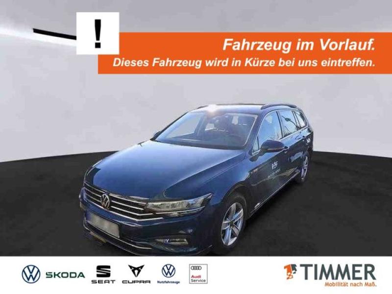 VW  Passat Variant 2.0 TDI DSG BUSINESS +AHK +LED +R, Aquamarinblau Metalic