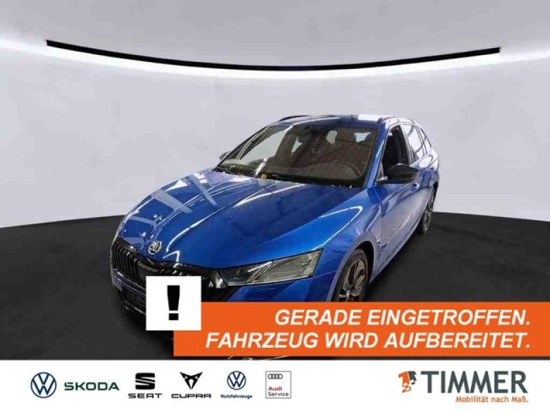 SKODA  Octavia Combi 2.0 TDI DSG RS +AHK +MATRIX +RKAM, Race-Blau Metallic
