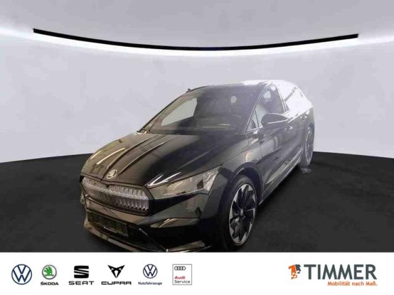 SKODA  Enyaq iV 80 4x4 SPORTLINE +PANO +360° +HuD +21", Black Magic Perleffekt