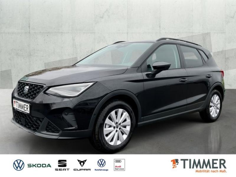 SEAT  Arona Road Edition 1.0TSI 85kW (116 PS)*DSG*RFK*, Midnight Schwarz Metallic