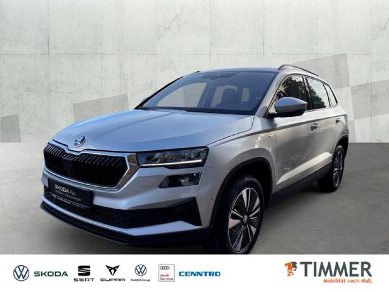 SKODA  Karoq 1.5 TSI DSG TOUR *AHK *PANO *360° *LED *AC, Brilliant Silber Metallic