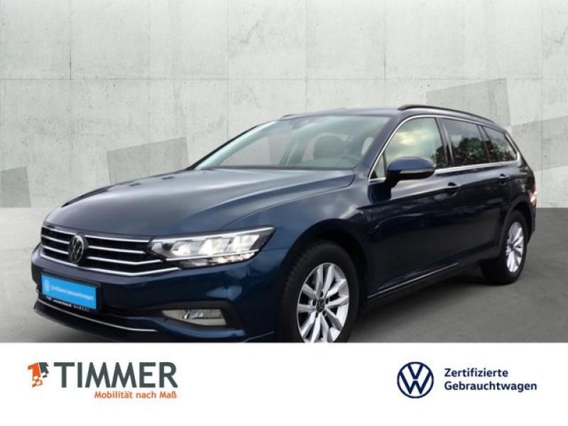 VW  Passat Variant 2.0 TDI DSG BUSINESS *AHK LED *AC, Aquamarinblau Metallic