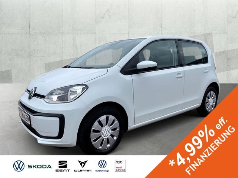 VW  up! 1.0 MOVE *4-TÜR *KLIMA *TELEFON *USB*, pure white