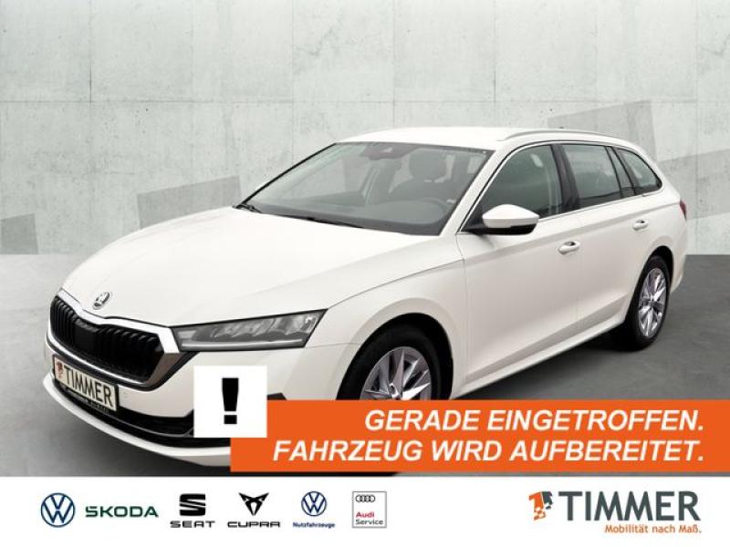 SKODA  Octavia Combi 2.0 TDI STYLE +AHK +LED +NAVI +SHZ, Candy Weiss
