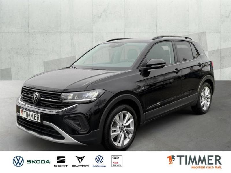 VW  T-Cross 1.0 TSI GOAL +LED +ACC +APP +SHZ +LM +NA, Deep Black Perleffekt