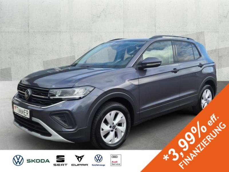 VW  T-Cross 1.0 TSI LIFE *5J GAR *LED *ACC *VIRTUAL, Rauchgrau-Metallic