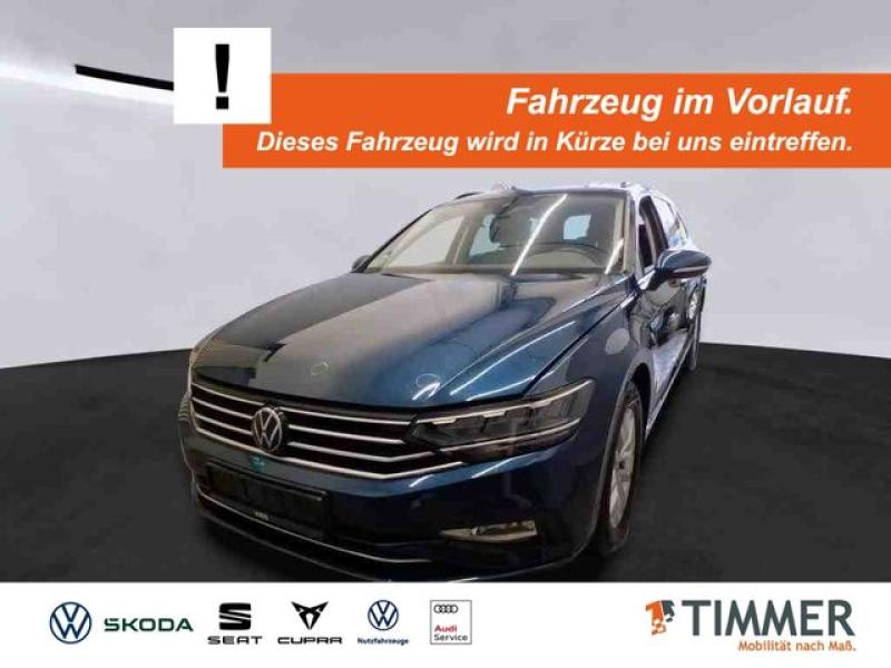 VW  Passat Variant 2.0 TDI DSG BUSINESS +AHK +LED +A, Aquamarinblau Metallic