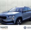 SKODA  Karoq 1.5 TSI DSG STYLE *AHK *MATRIX *ACC *RKAM, Steel Grau
