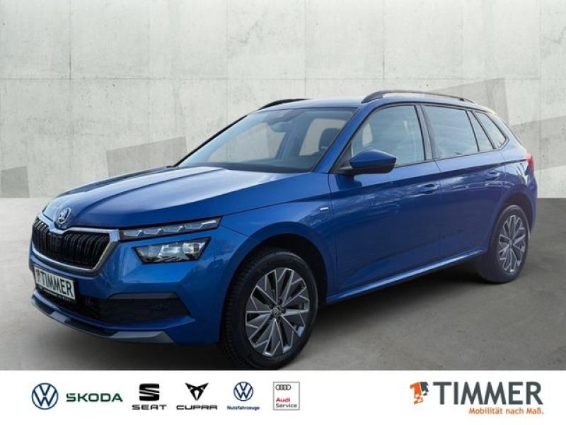 SKODA  Kamiq 1.0 TSI CLEVER *LED *RKAM *LM *TEMPO *VIRT, Race-Blau Metallic
