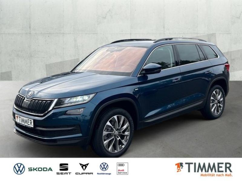 SKODA  Kodiaq 2.0 TDI DSG 4x4 CLEVER *AHK *LED *360° *A, Lava-Blau Metallic