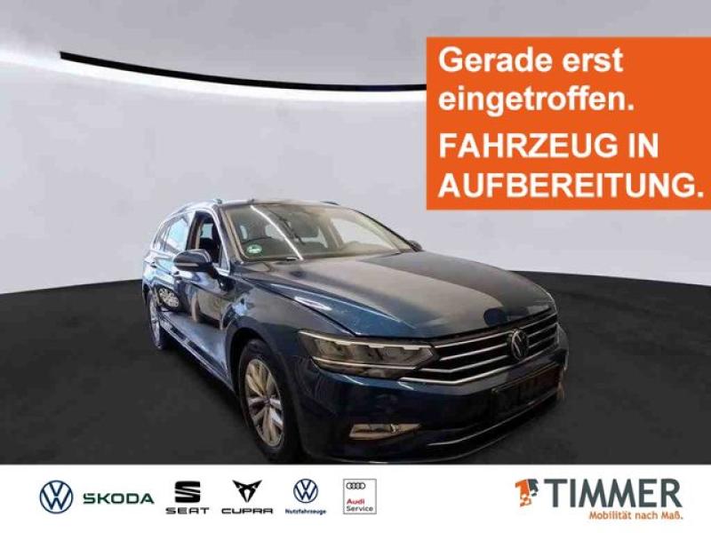 VW  Passat Variant 2.0 TDI DSG BUSINESS +AHK +LED +A, Aquamarinblau Metallic