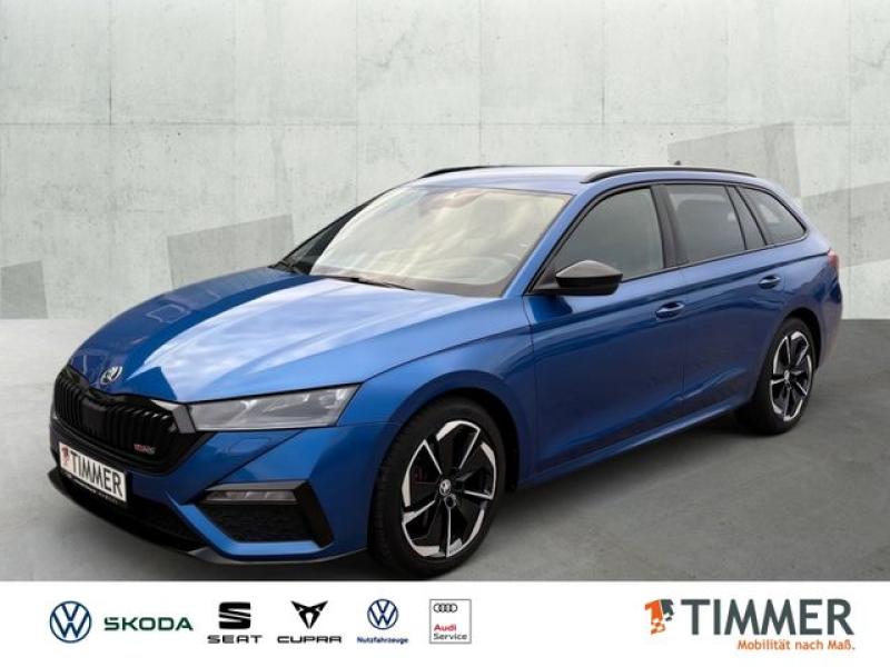 SKODA  Octavia Combi 2.0 TDI DSG RS *MATRIX *ACC *HuD *, Race Blau Metallic