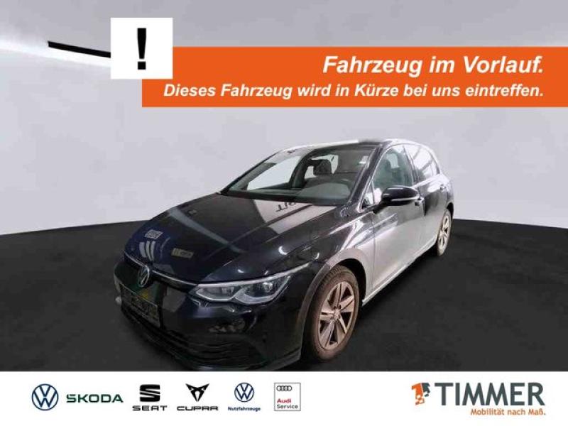 VW  Golf VIII 1.5 TSI LIFE +LED +VIRTUAL +NAVI +SHZ, Deep Black Perleffekt