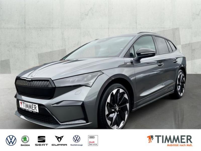 SKODA  Enyaq 60 SPORTLINE +WÄPU +21" +MATRIX +ACC +RKAM, Graphite-Grau Metallic