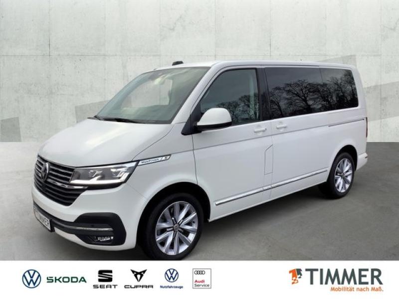 VW  T6.1 Multivan 2.0 TDI DSG GENERATION SIX +AHK +S, Candy Weiß