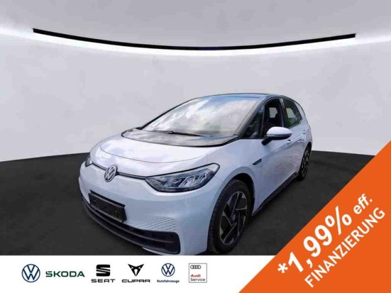 VW  ID.3 PRO PERF. LIFE 62 kWh +LED +WÄPU +ACC +NAVI, Gletscherweiß Metallic