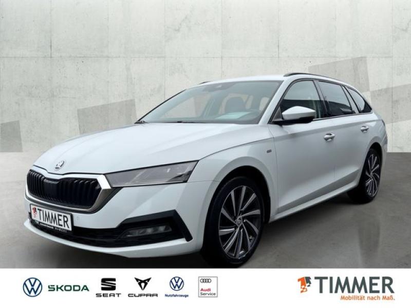 SKODA  Octavia Combi 2.0 TDI DSG TOUR +AHK +STHZ +MATRI, Moon-Weiss Metallic