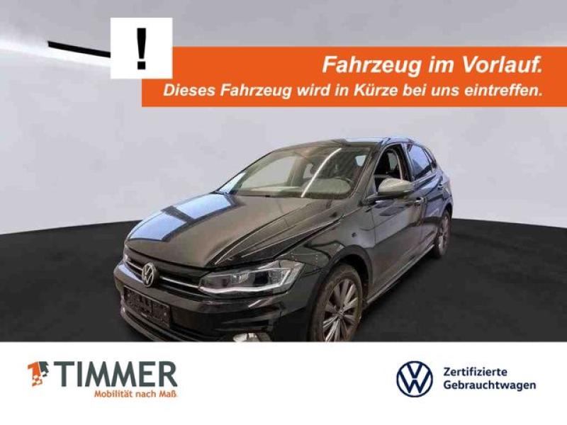 VW  Polo 1.0 TSI R-LINE +BEATS +LED +ACC +NAVI +SHZ, Deep Black Perleffekt