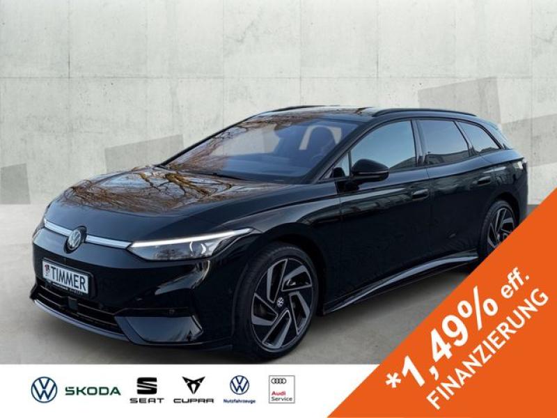 VW  ID.7 Tourer PRO 82 kWh BLACK +AHK +IQ.LIGHT +360, Grenadillschwarz Metallic