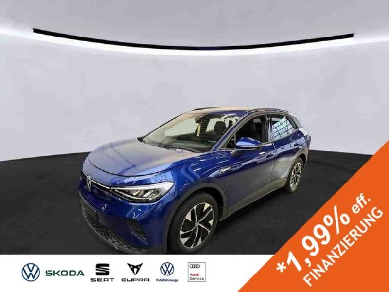 VW  ID.4 PRO PERF. 82 kWh +LED +AHK +WÄPU +ACC +APP-, Blue Dusk Metallic