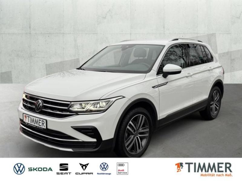 VW  Tiguan 2.0 TDI DSG 4M ELEGANCE +AHK +IQ.LIGHT +A, Pure White