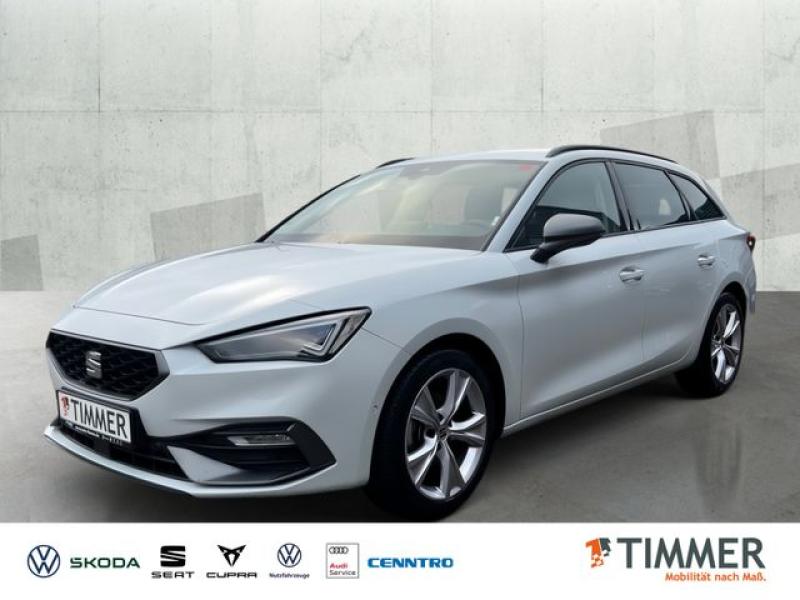 SEAT  Leon SP FR 1.5eTSI 110kW (150PS)*DSG*RKAM*MATRIX, Glacial Weiß Metallic