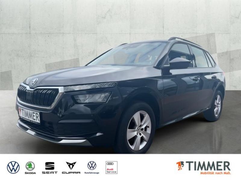 SKODA  Kamiq 1.0 TSI *AHK*LED *TEMPO *LM *SITZHZ *KLIMA, Schwarz-Magic Perleffekt